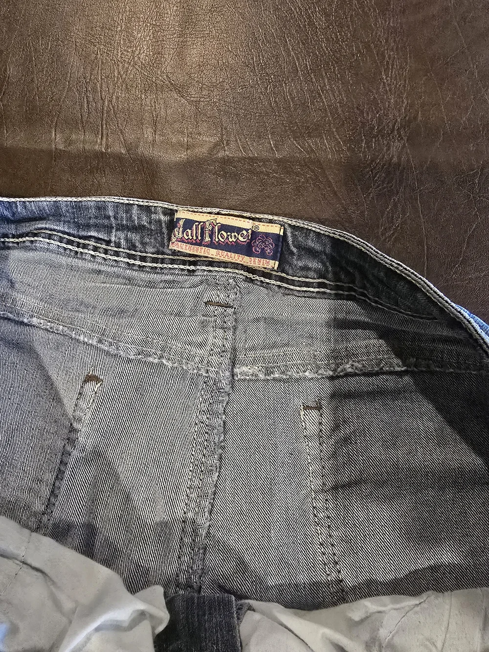 Wallflower Denim Roll-Cuff Jean Shorts